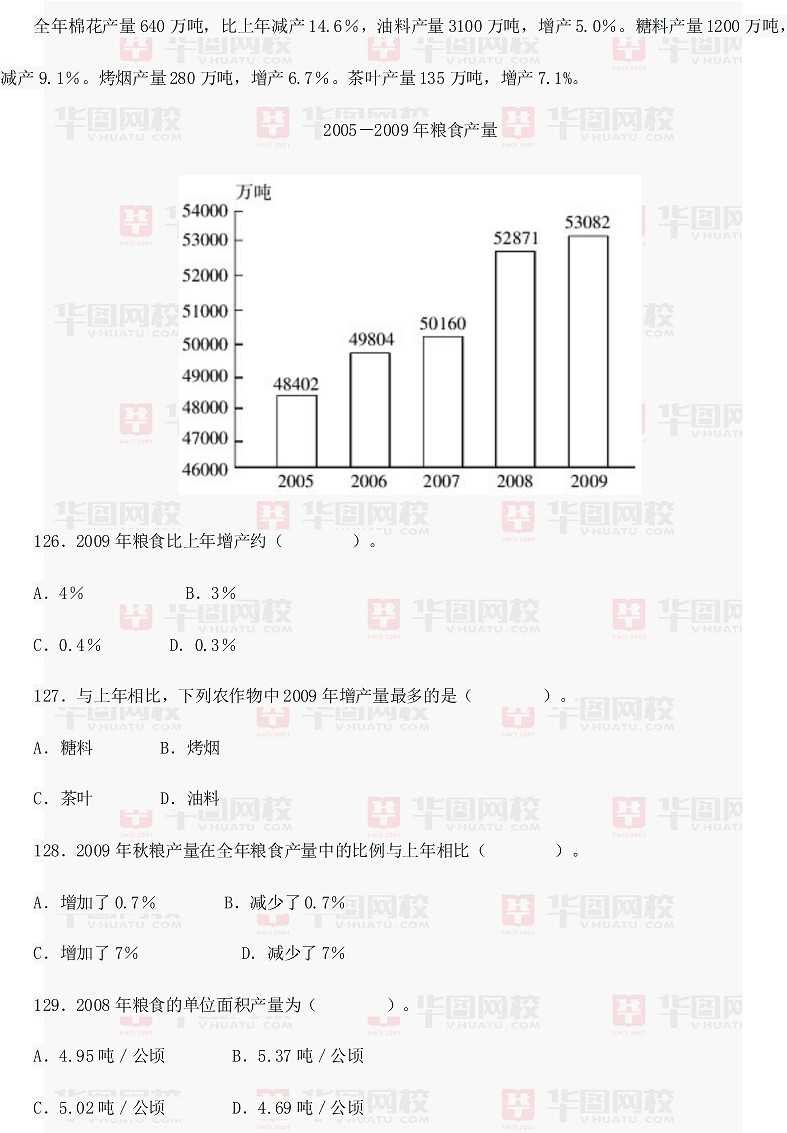 2011年北京公务员考试行测真题解析